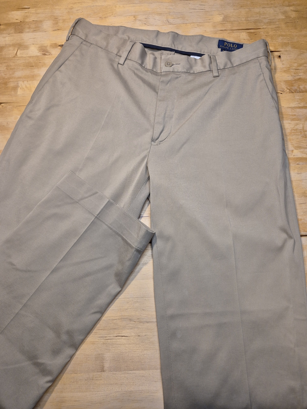 Polo by Ralph Lauren Men’s Khaki Performance Fit Pants 4134